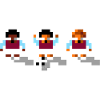 Soccer Claret and Blue