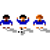 Soccer Blue and White