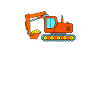Chantier de construction d'excavatrice