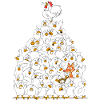 tas de poulets
