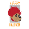 Halloween dog