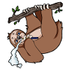 E-cigarette sloth smoker