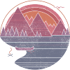 Mountain graphic