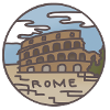 Rome (Italy) Illustration
