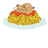 Spaghetti hamster