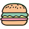 Burger Illustration