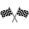 Drapeaux de course automobile