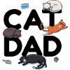 Cat Dad - Cat Cat Man Daddy Kitty Meow
