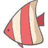 Fish striped