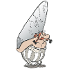 Asterix & Obelix - Obelix mit Stein