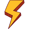 Lightning symbol form