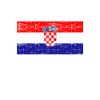 Hrvatska football distressed