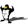 Muscular penguin