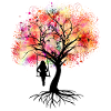 Bunter Baum