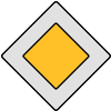 Vorfahrtsschild