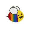 Rainbow bee