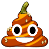Poo pumpkin halloween poop
