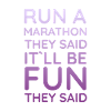 Funny Marathon Shirt