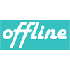 offline- blue white