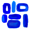 Blue Sky Abstract Design