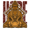 Buddha Meditation Buddhism Yoga Gift