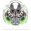 Cyborg Pachycephalosaurus Dinosaurier Scifi