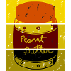Retro peanut butter