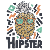 Hipster pineapple