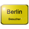 Ortsschild Berlin Besucher