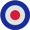 MOD Roundel Bullseye Target