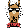 No ProbLlama - cooles Lama Geschenk