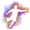 Fußball bunt