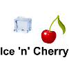 Ice cubes and cherry