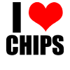 I LOVE CHIPS | Chips Geschenk Idee