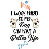Hundespiel Lebensfreude Motiv