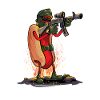 Funny Heavy Hotdog Lover
