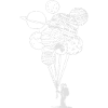 astronaut luftballons