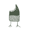Monster with open mouth