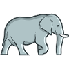 Tronc d'éléphant Safari Défenses Safari