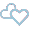 Double heart / heart