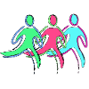 Running training, athletes