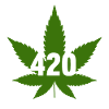 CANNABIS MARIHUANA HANFBLATT 420