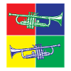 Pop Art Trumpet