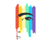 LGBT Rainbow Face
