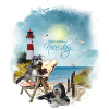 Bearded Collie - maritim