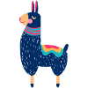 Blue Alpaca