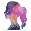 Galaxy woman