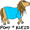 Poney et robe
