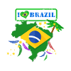 I love Brazil shirt