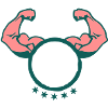 arm arm muscle bodybuilding logo2
